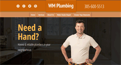 Desktop Screenshot of kendall-plumbers.com